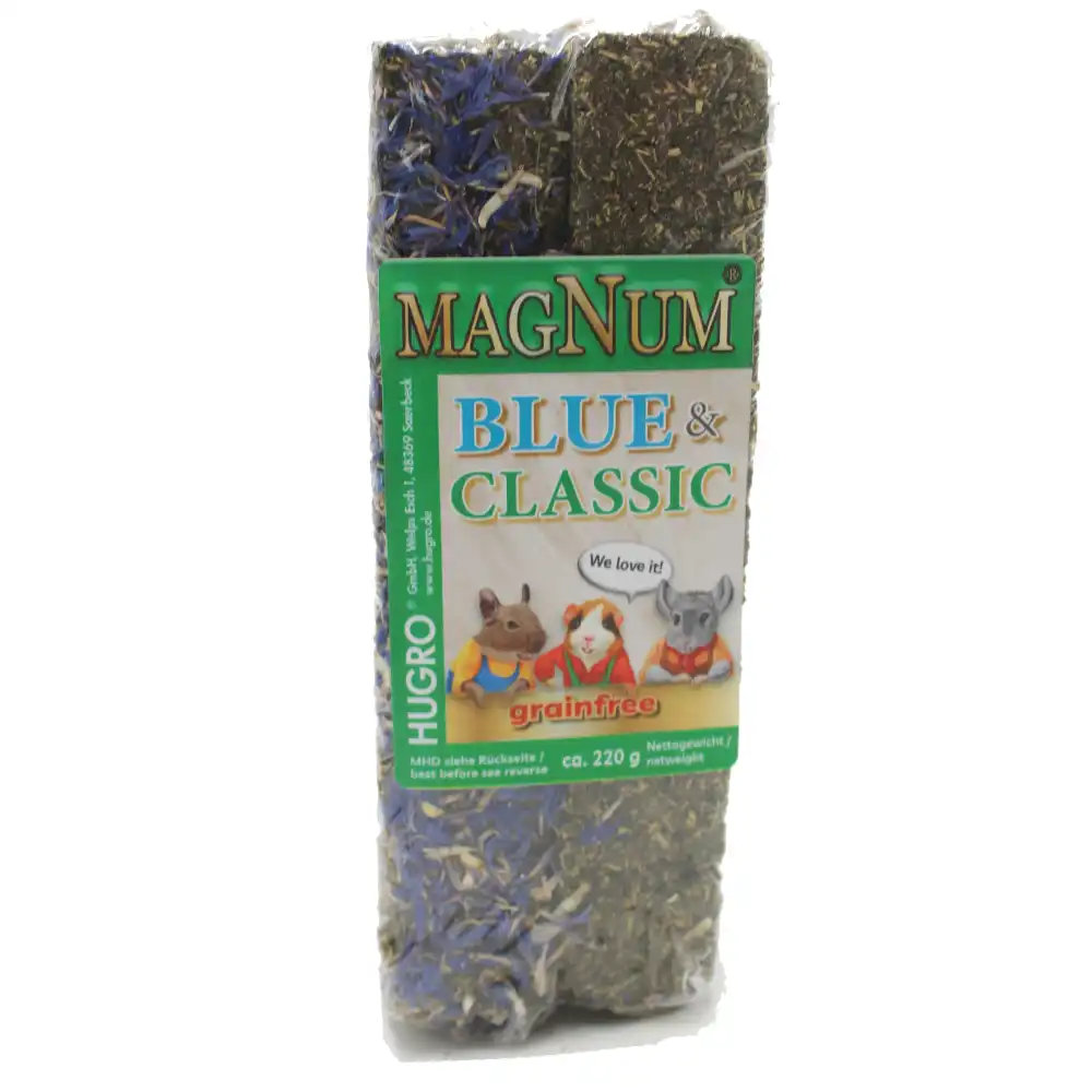 Hugro MAGNUM snack para roedores - Blue & Classic (220 g aprox.)