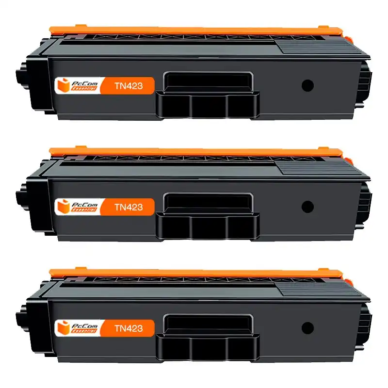 Pccom Essential Brother TN421/TN423/TN426 Tóner Compatible Negro Pack 3