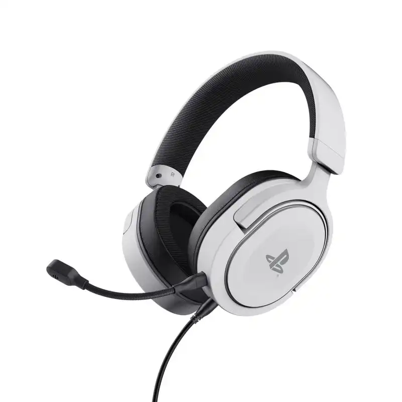 Auriculares con micrófono TRUST GAMING FORTA blanco