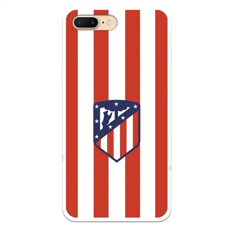 Funda Licencia Oficial Atlético de Madrid Escudo Rojiblanco para iPhone 7 Plus