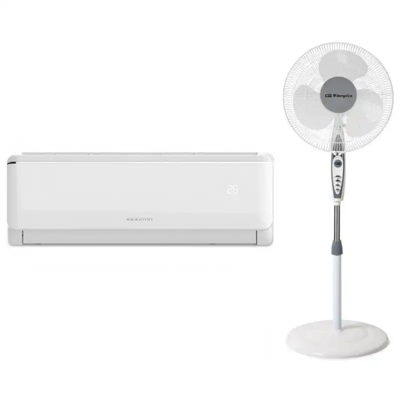 Infiniton SPLIT-3726MF Aire Acondicionado Split 1x1 con Bomba de Calor 3000 Frig. + Orbegozo SF 0147