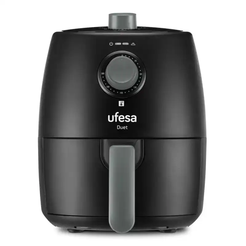Ufesa Duet Freidora de Aire Mecánica 1200W 2 Litros