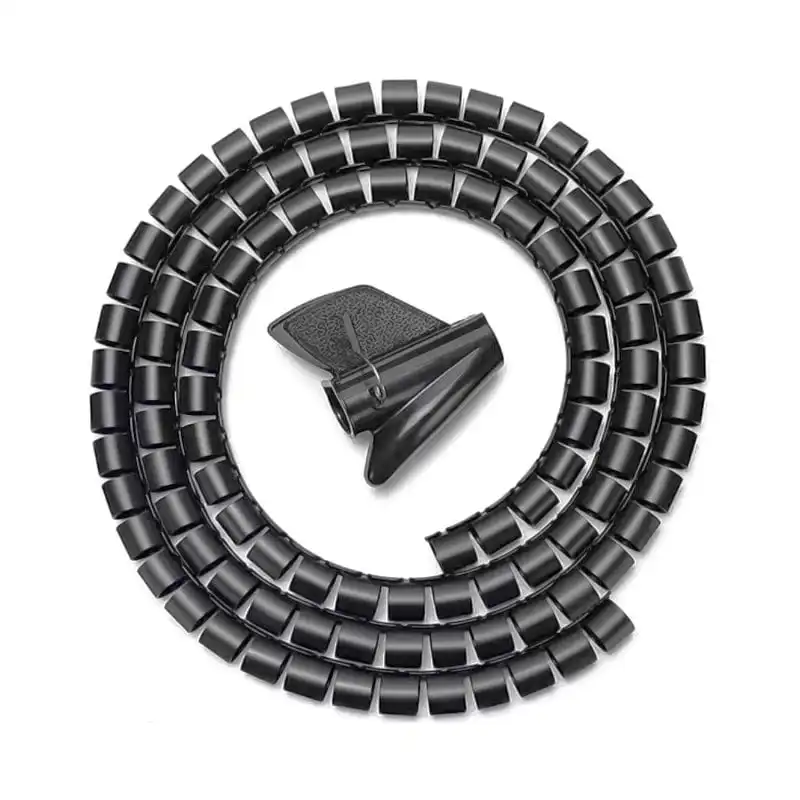 Aisens A151-0406 Organizador de Cables en Espiral Negro