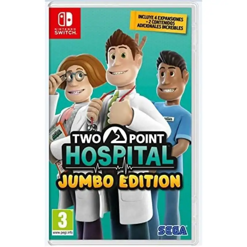 Two Point Hospital Jumbo Edition Nintendo Switch