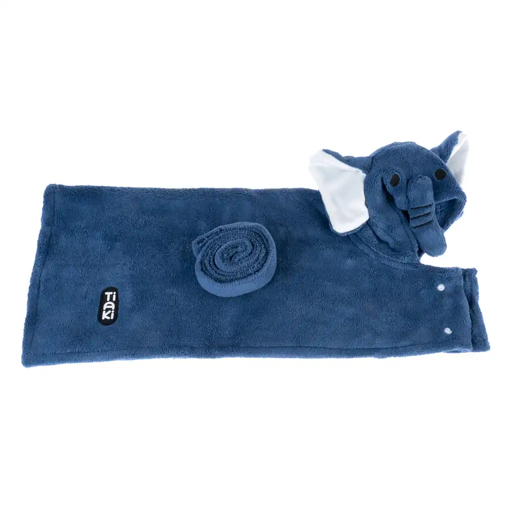 Albornoz para perros TIAKI Elefante - Longitud de la espalda: aprox. 55 cm