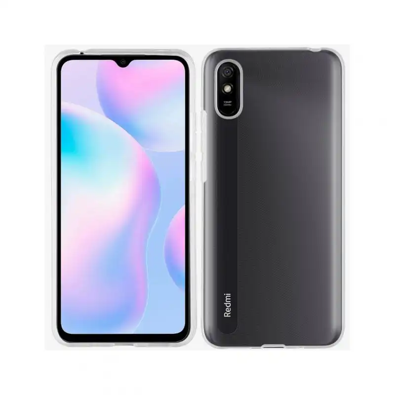 Muvit Funda Recycletek Transparente Antibacteriana para Xiaomi Redmi 9A