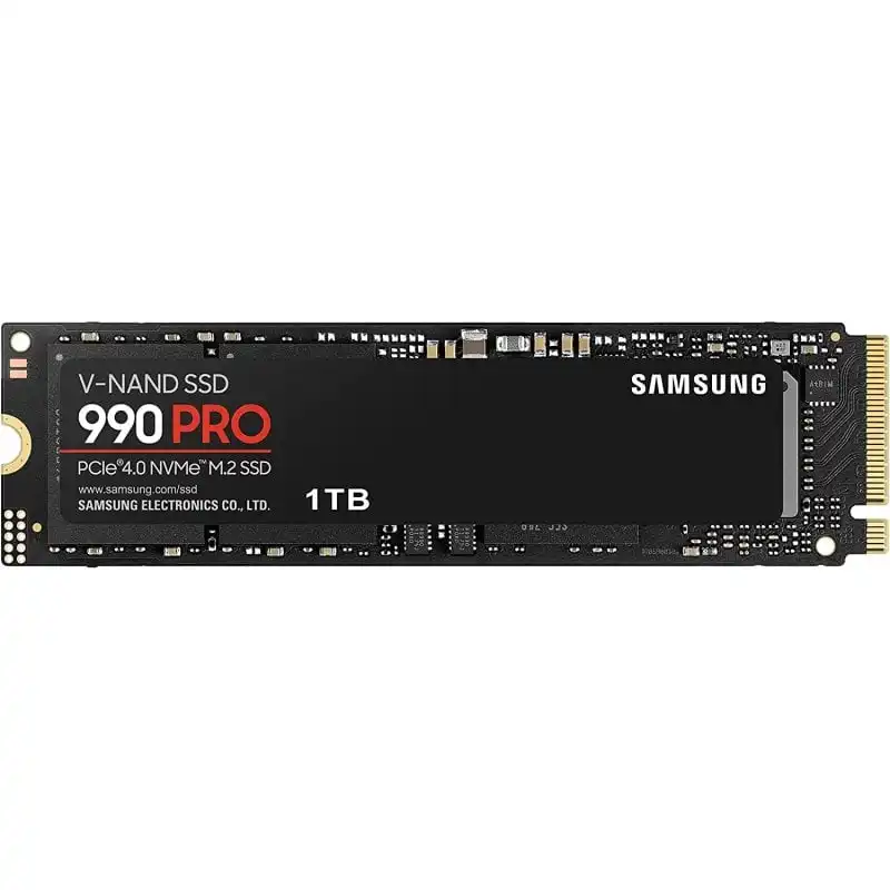 Samsung 990 Pro 1TB Disco SSD 7450MB/S NVMe PCIe 4.0 M.2 Gen4