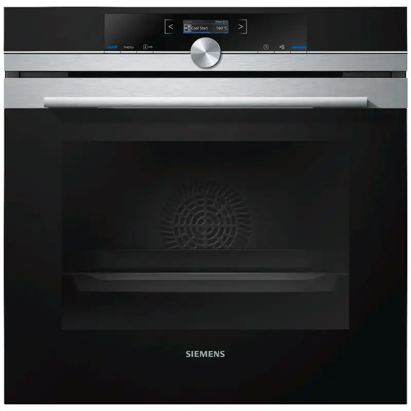 Siemens HB673GBS1 Horno Multifunción Pirolítico 60cm A+ Cristal Negro