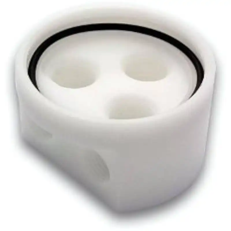 EKWB RES X3 Multiport Tapón para Depósito Blanco