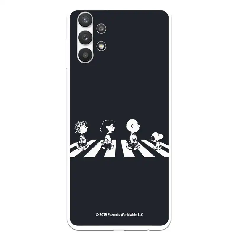 Funda Oficial de Peanuts Personajes Beatles para Samsung Galaxy A32 5G