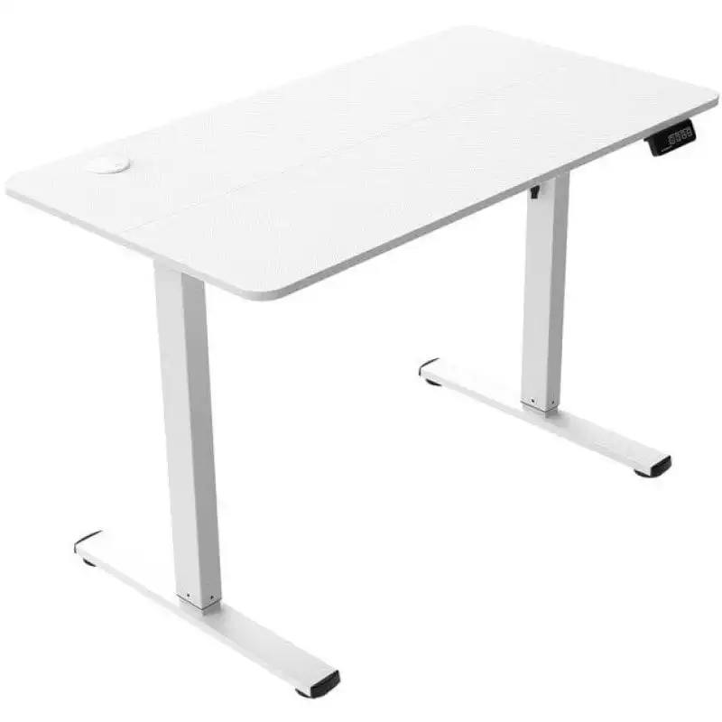 Mars Gaming MGD-ERGOPRO Mesa Eléctrica con Ajuste de Altura Ergonómica 110x60cm Blanca