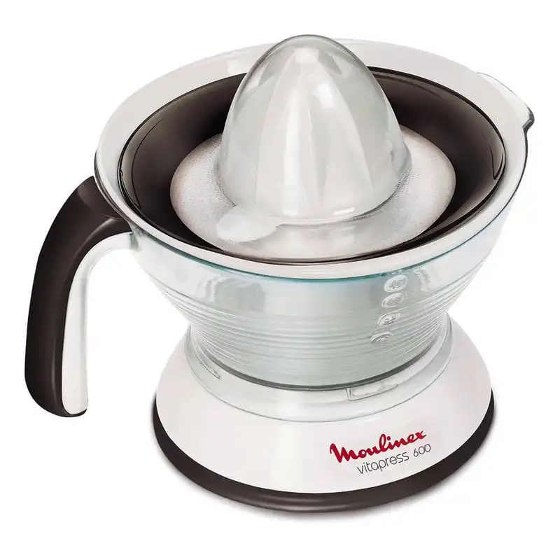 Moulinex Vitapress 600 PC300B10 Exprimidor 30W Blanco/Negro