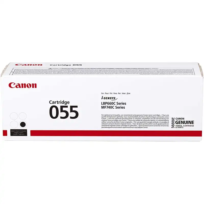 Canon 055 Tóner Original Negro