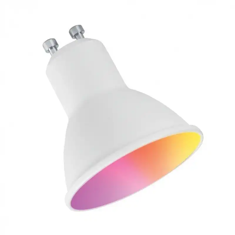 Muvit iO Bombilla Inteligente GU10 5.5W 400 Lúmenes RGB/CCT + Portalámparas