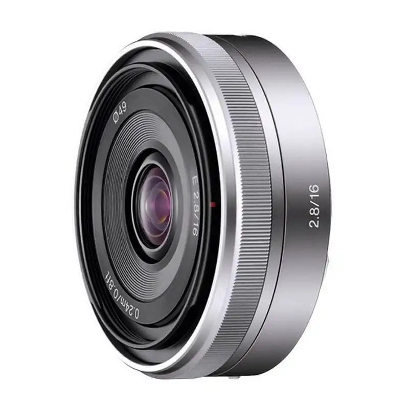 Sony SEL16F28 Objetivo E 16mm F2.8 SLR Tipo E Plata