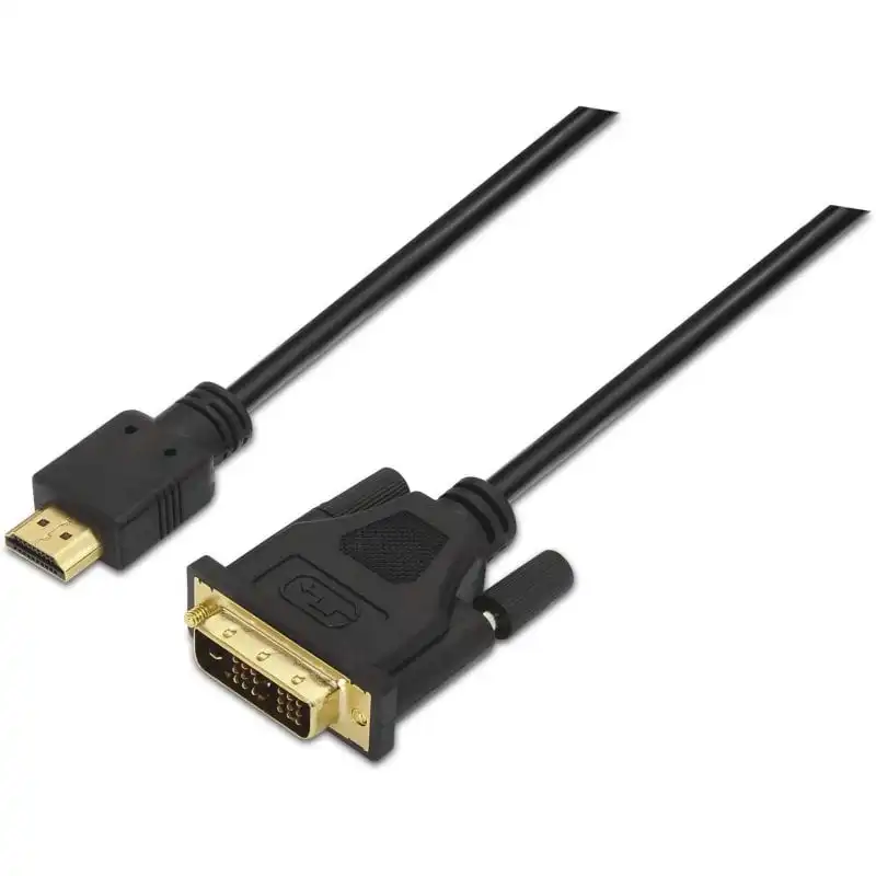 Aisens Cable DVI a HDMI Macho/Macho 1.8m Negro