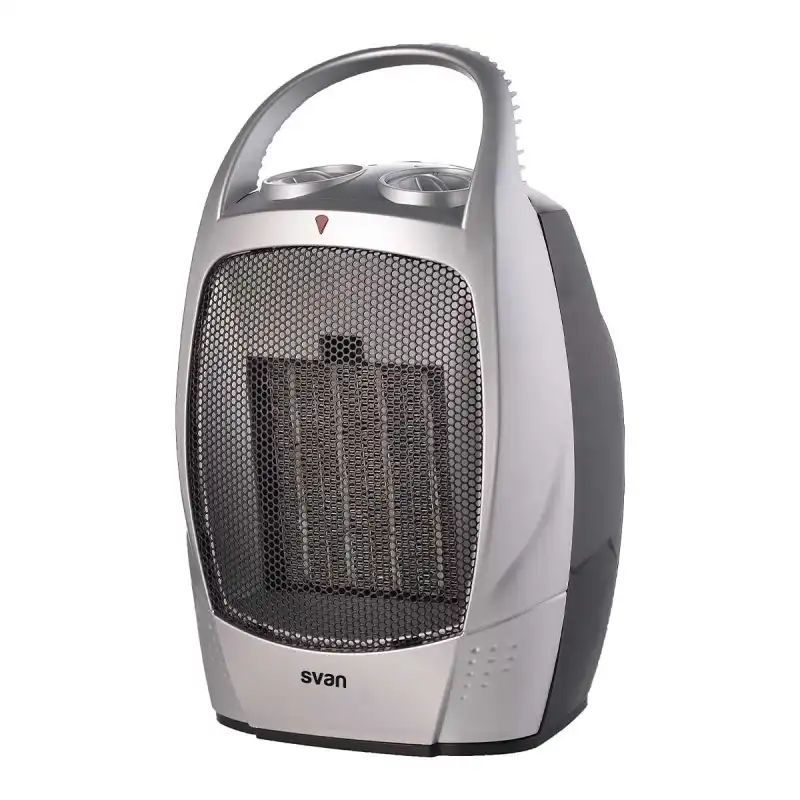 Svan SCEC1500VG Calefactor Termoventilador 1500W 2 Niveles Gris
