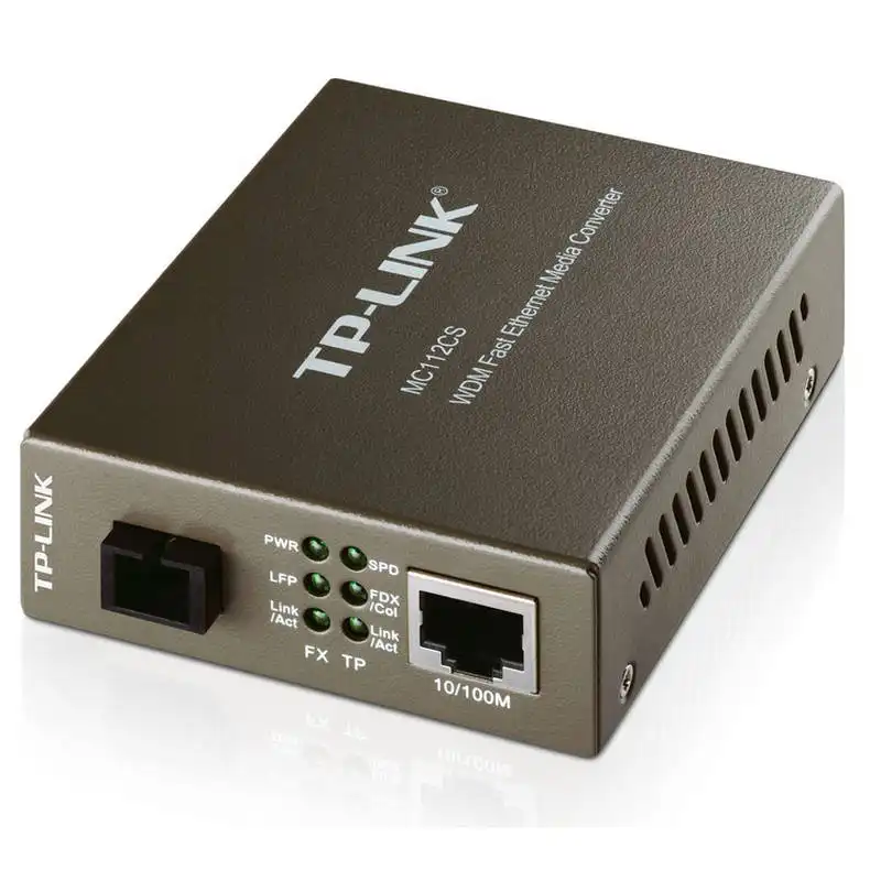 TP-LINK MC112CS Convertidor Multimedia WDM de 10/100Mbps