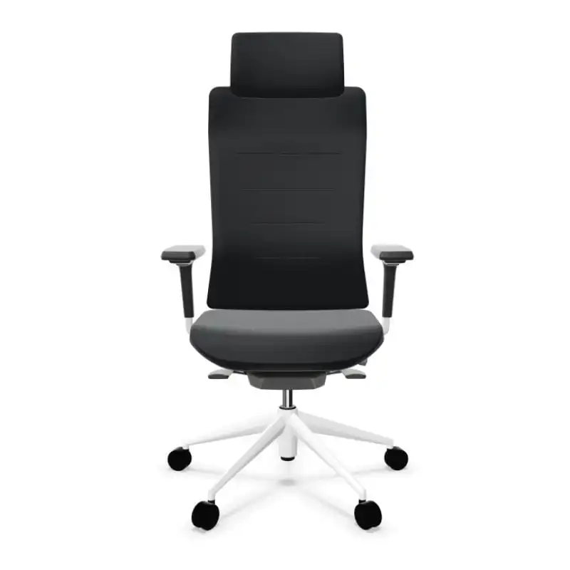 Actiu TNK Flex Pure Black Silla de Oficina Negra