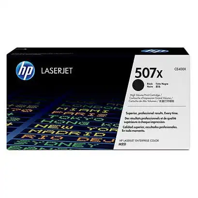 HP 507X Tóner Original Laserjet Negro