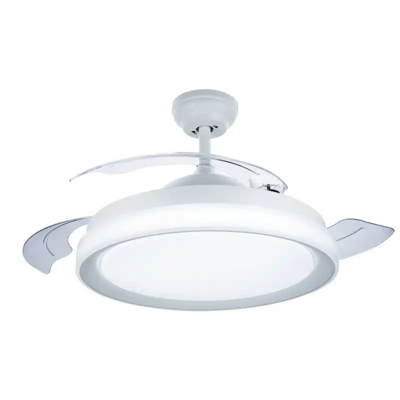 Philips Lighting Bliss Ventilador de Techo con Luz LED y Mando 106cm Blanco