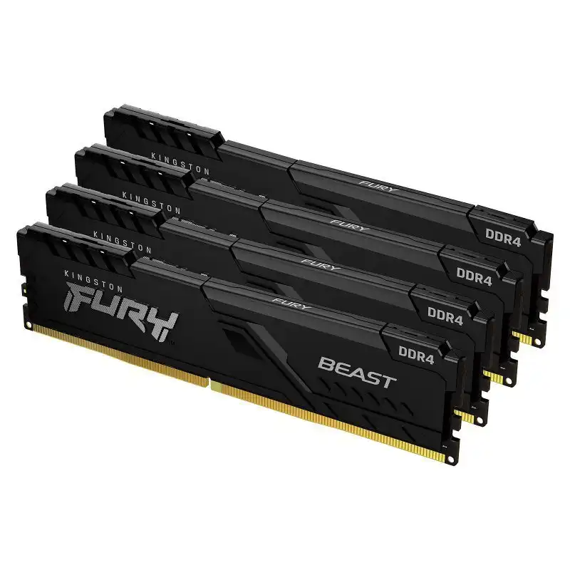 Kingston FURY Beast DDR4 2666 MHz 64GB 4x16GB CL16