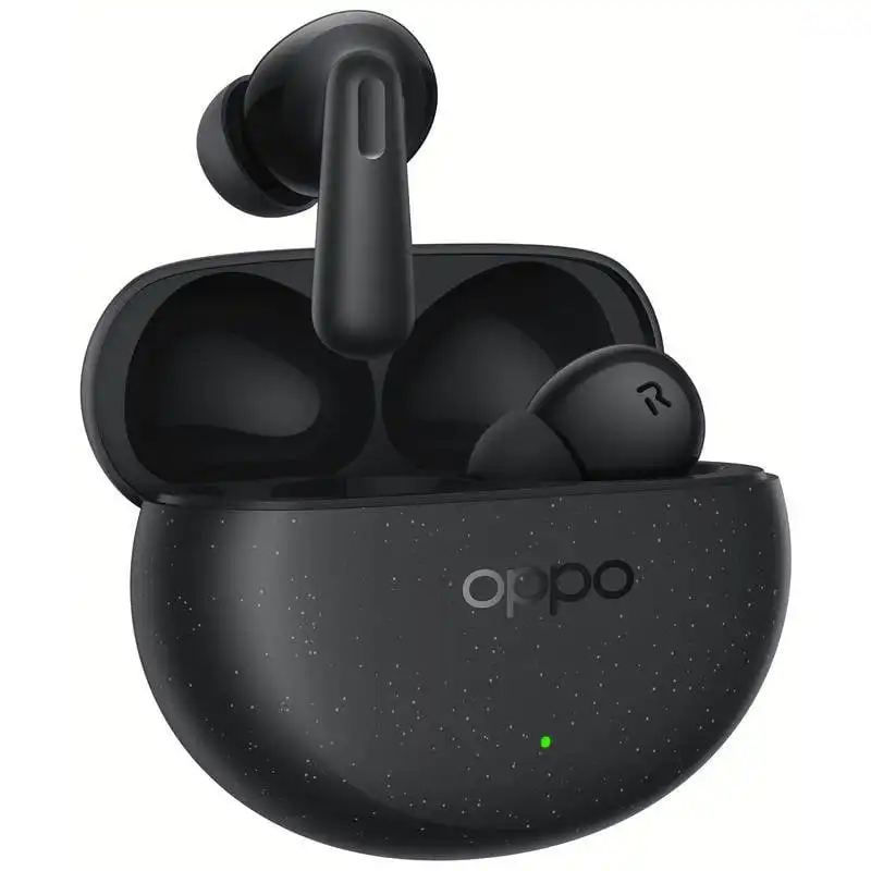 OPPO Enco Air4 Pro Auriculares Bluetooth con Cancelación Activa de Ruido Negros