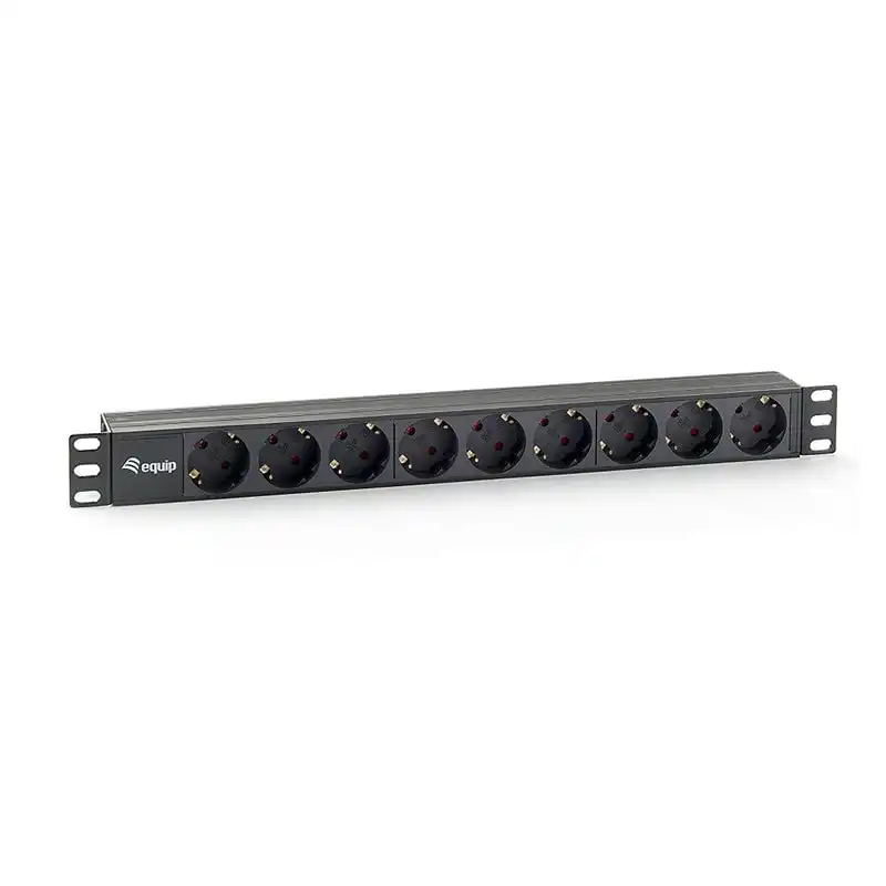Equip 333282 Regleta 9 Tomas para Rack 1U 19"
