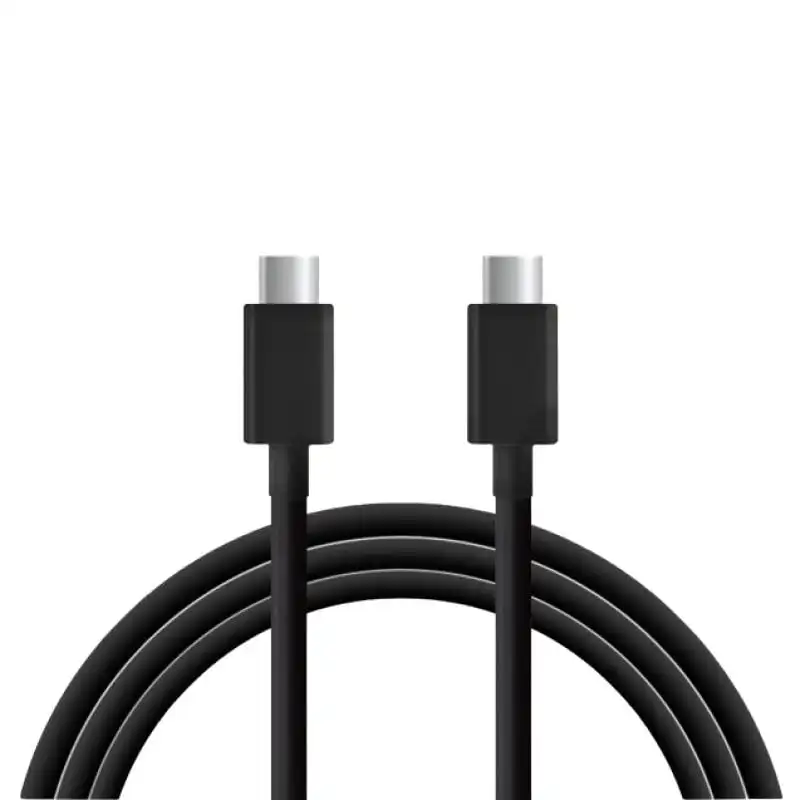 Ksix Cable de Datos USB-C 1m Negro