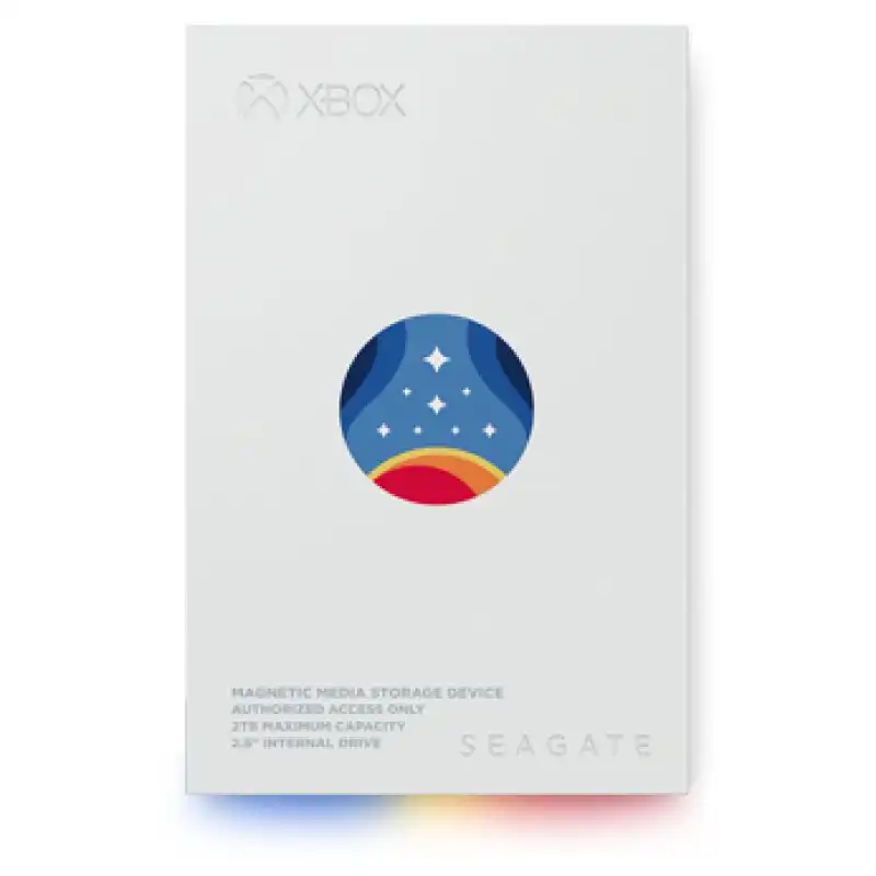 Seagate Game Drive Starfield SE 2 TB USB 3.2 Blanco Licencia Xbox