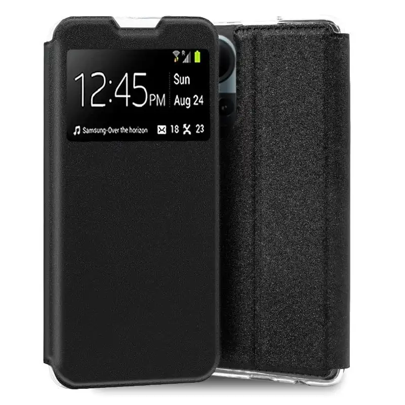 Cool Funda Flip Cover Lisa Negra para OPPO Reno10 5G/10 Pro 5G