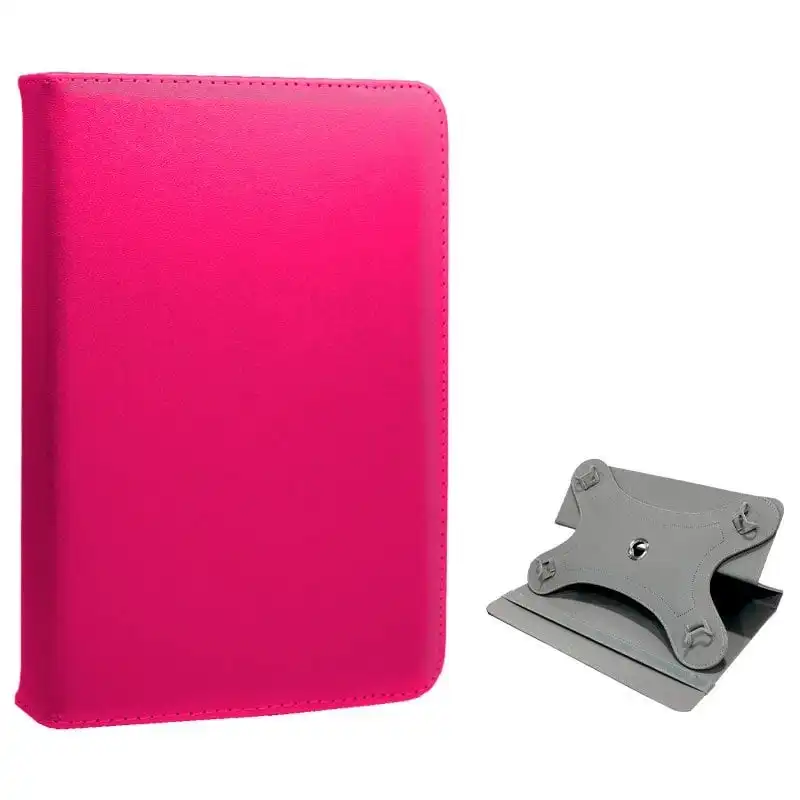 Cool Funda Giratoria Polipiel Rosa para Ebook / Tablet 7"
