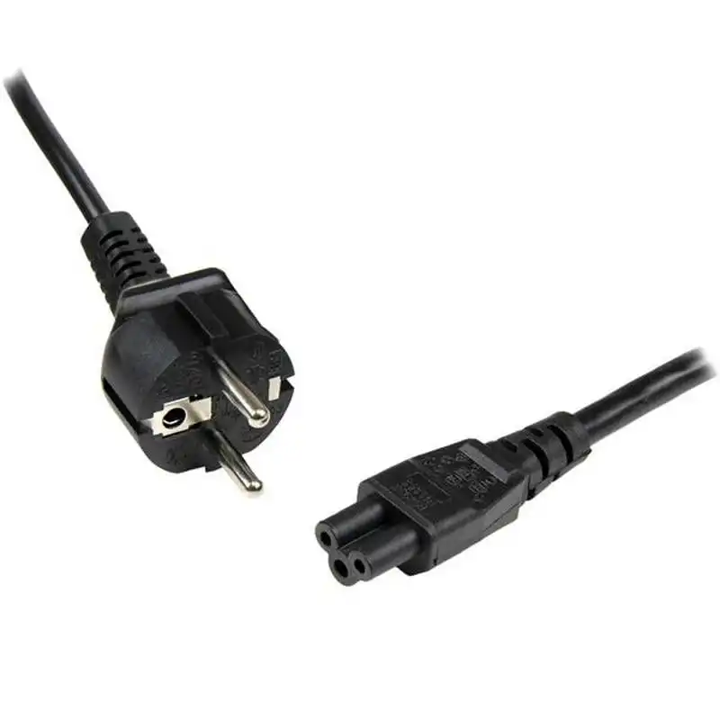 Startech Cable de Alimentación para Portátil Schuko CEE7 a IEC320 C5 Hoja de Trébol 2m