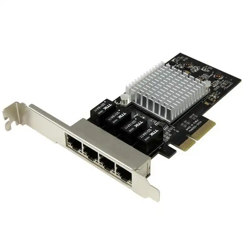 Startech Tarjeta de Red PCI Express Ethernet Gigabit con 4 Puertos RJ45 Chipset Intel i350