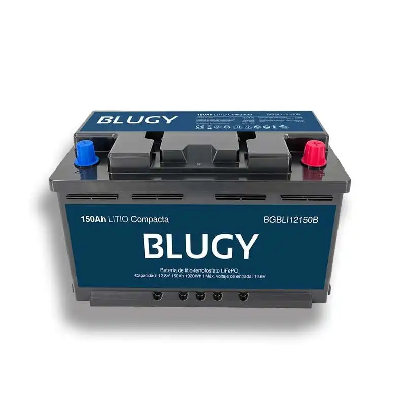 Blugy Batería Litio 12v, 1920wh Con Bluetooth, 355 X 175 X 189mm