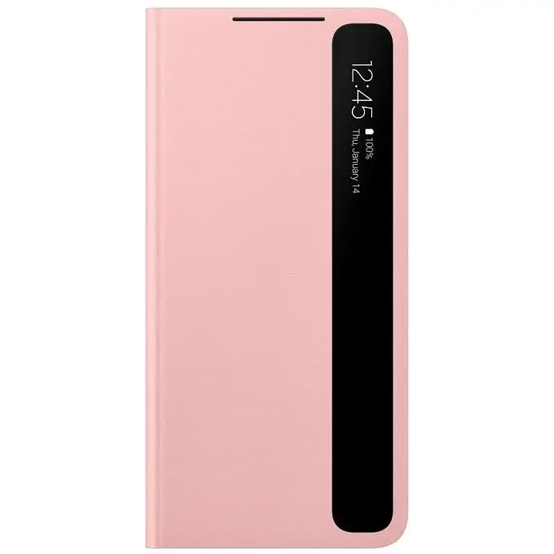 Samsung Smart Clear View Cover Funda Rosa para Samsung Galaxy S21 Plus
