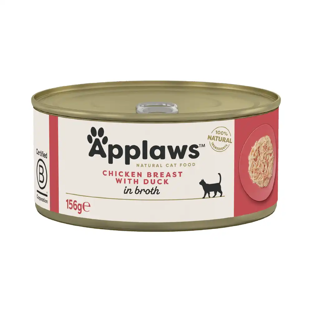 Applaws latas para gatos 24 x 156 g - Pollo con pato