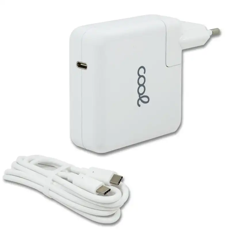 Cool Cargador Universal USB-C 61W para Apple MacBook 12/Air 13/Pro 13/iPad 12.9