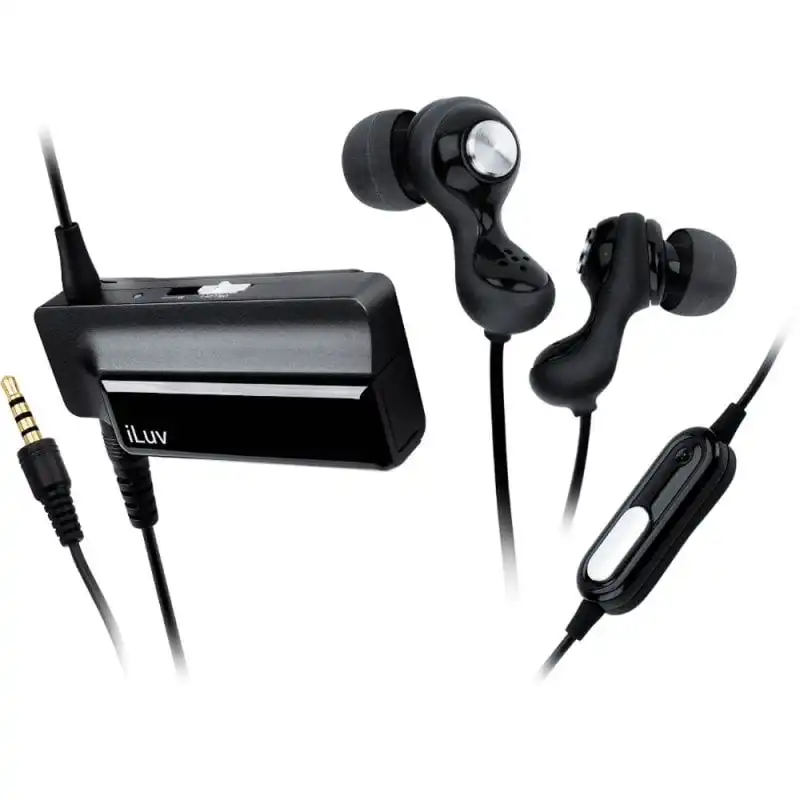 iLuv i910 Auriculares Estéreo Negros