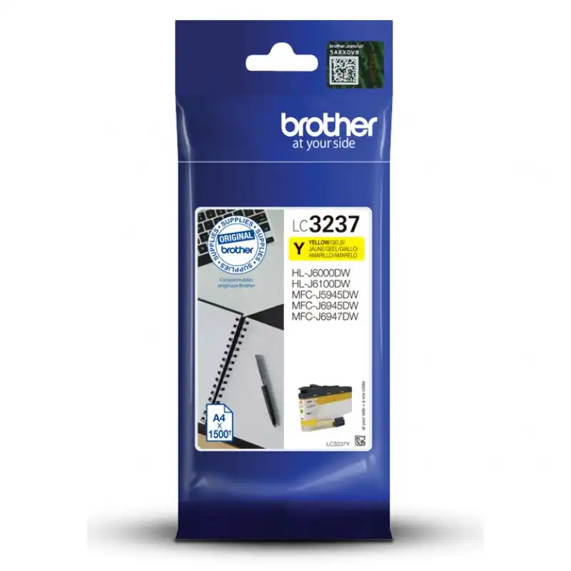 Cartucho de Tinta Original Brother LC3237Y Amarillo