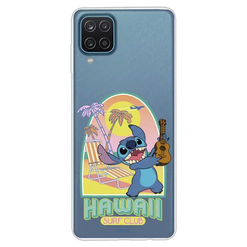 Funda Oficial de Disney Stitch Hawaii Surf Club Lilo & Stitch para Samsung Galaxy A12