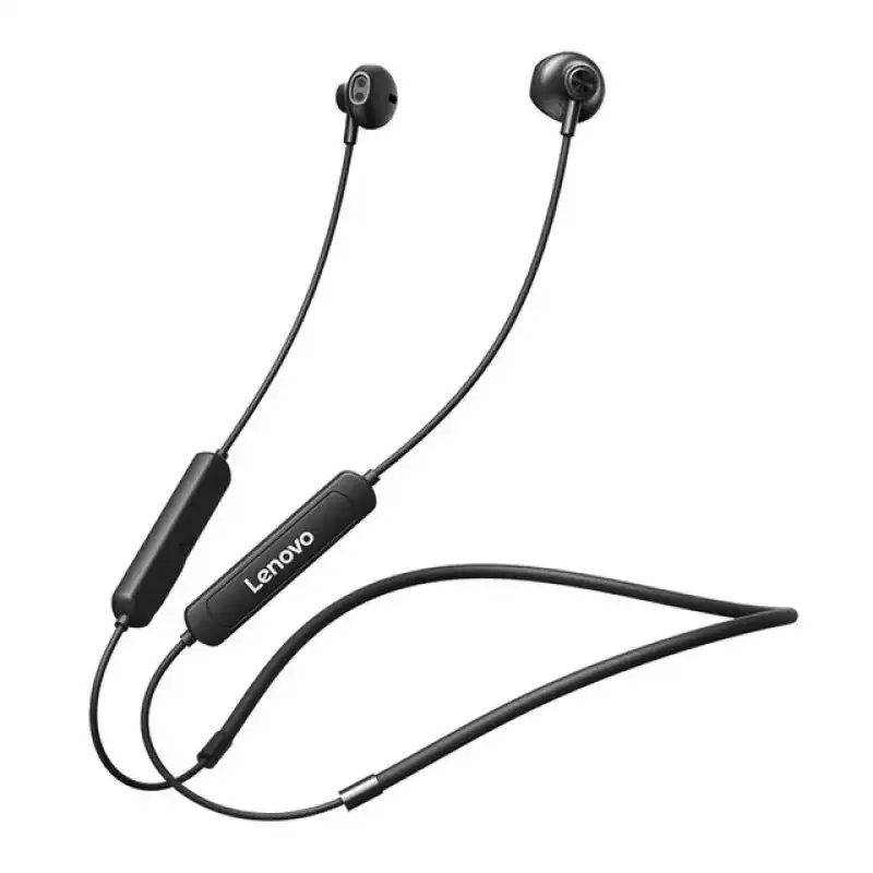 Lenovo SH1 Wireless Auriculares Deportivos Bluetooth Negros