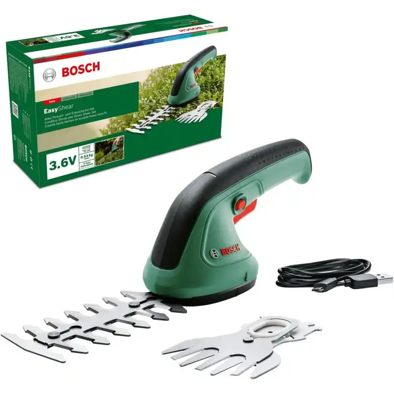 Bosch EasyShear Tijeras Cortasetos a Batería 3.6V