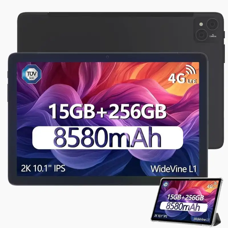 Doogee T10 Pro 2023 10.1" 4G 8/256GB Negro