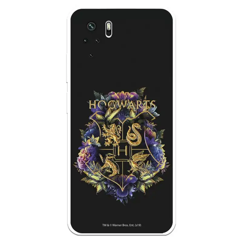 Funda Oficial de Harry Potter Hogwarts Floral para Xiaomi Redmi Note 10