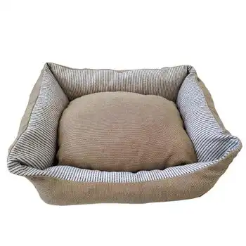 Cama Cuna Cuadrada Bicolor T3 60x50 Beig