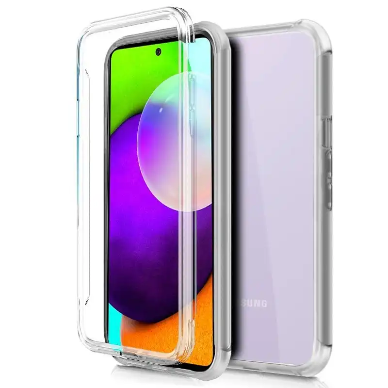 Cool Funda Silicona 3D Transparente para Samsung A525 Galaxy A52 / A52 5G / A52s 5G