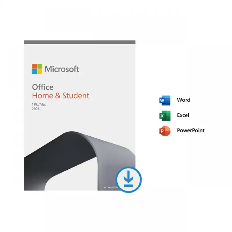 Microsoft Office Home & Student 2021 Licencia Perpetua 1 PC/Mac Descarga Digital