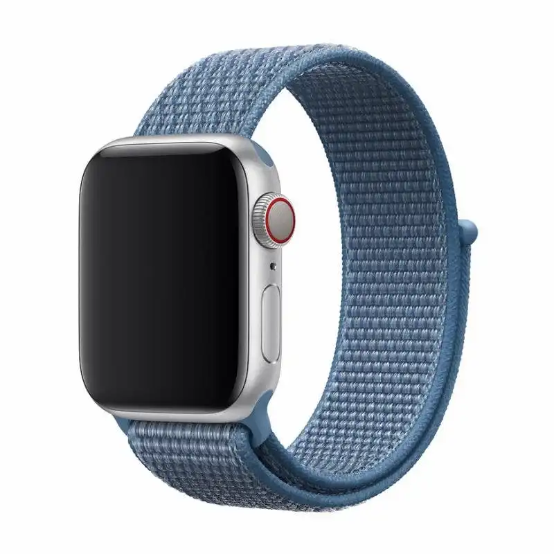 Devia Deluxe Sport Band 3 Correa Nylon Azul para Apple Watch 38/40mm