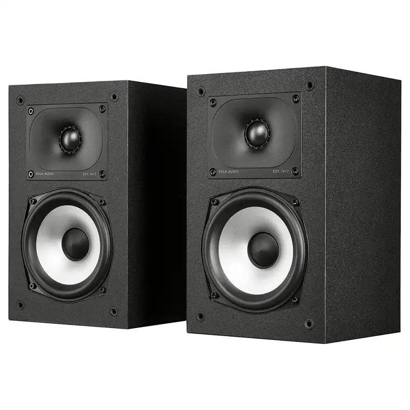Polk Monitor XT15 Altavoces de Estantería Pasivos Hi-Res Negros